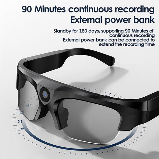 XV16 Camera Smart Glasses – 4K AI Video Sunglasses with UV Protection