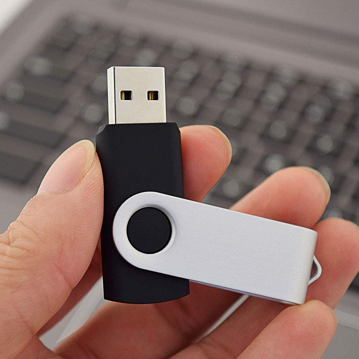 Aiibe 32GB USB Flash Drive Memory Stick Thumb Drive Black