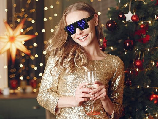 🎄How to Style LED Glasses This Christmas