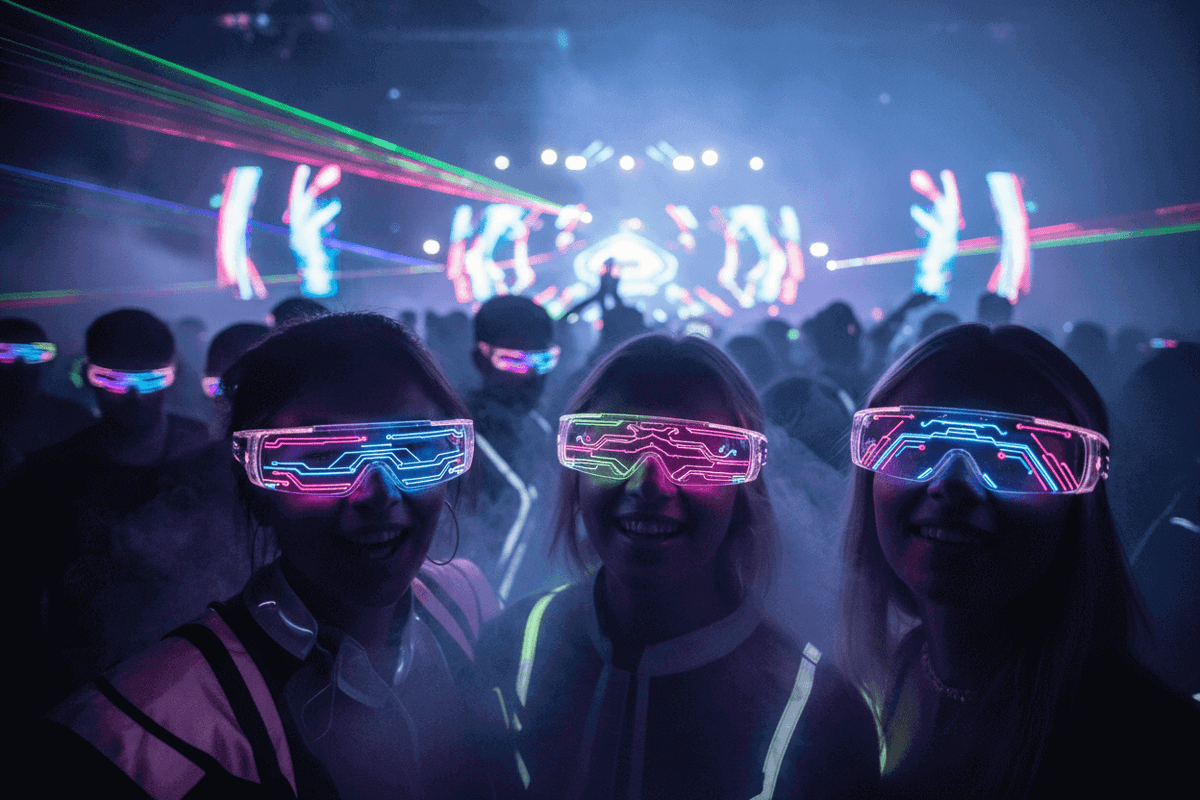Best LED Glasses for Parties, Raves & EDM Festivals in 2026