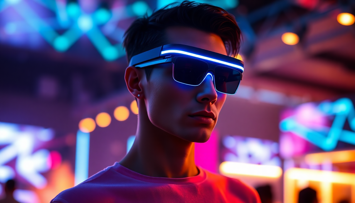 Illuminate your nightlife with Coreida LED Smart Glasses