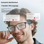 G07 AI Smart Translation Glasses App Control