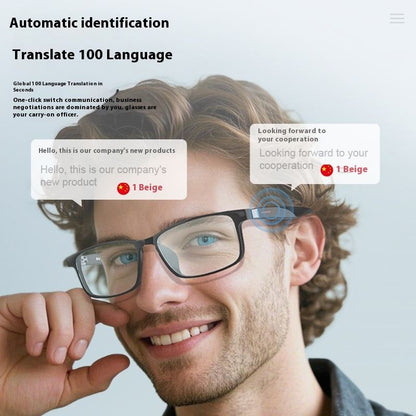 G07 AI Smart Translation Glasses App Control