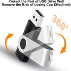 8GB Flash Drive 10 Pack Bulk USB Flash Drives, USB2.0 Thumb Drive