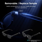 Smart Translation Glasses – Bluetooth, AI Interpreter, Voice Assistant