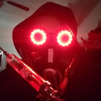 LED Goggles Glasses Light Up EDM Colorful Flashing Glow Cyberpunk
